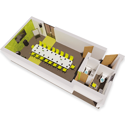 Application example Intusonic conference suite